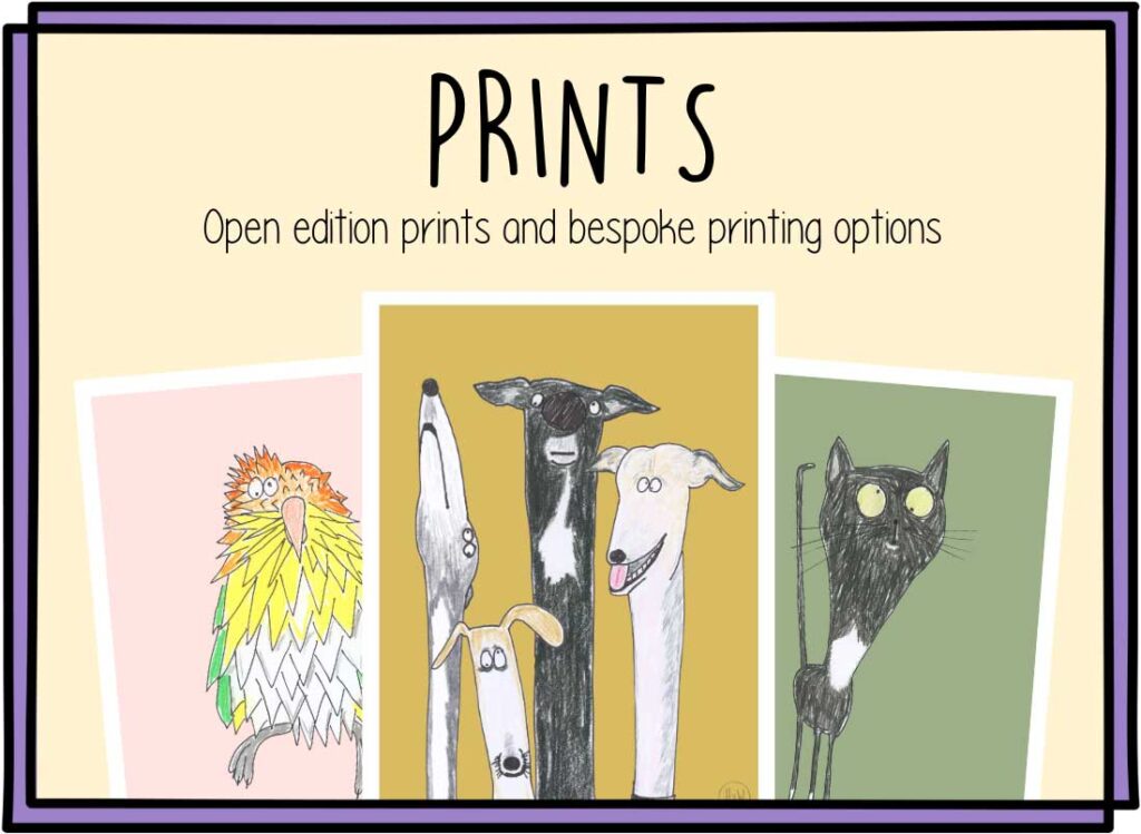 Prints: Open edition prints and bespoke printing options