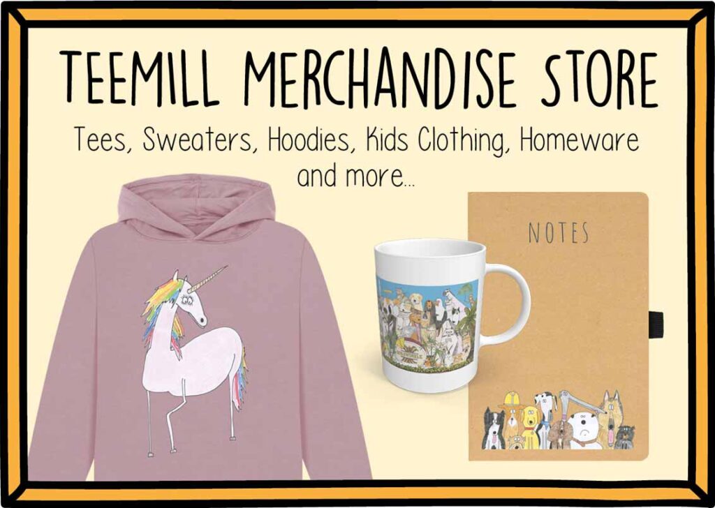 TeeMill Merchandise Store - Tees, Sweaters, Hoodies, Kids Clothing, Homeware and more...