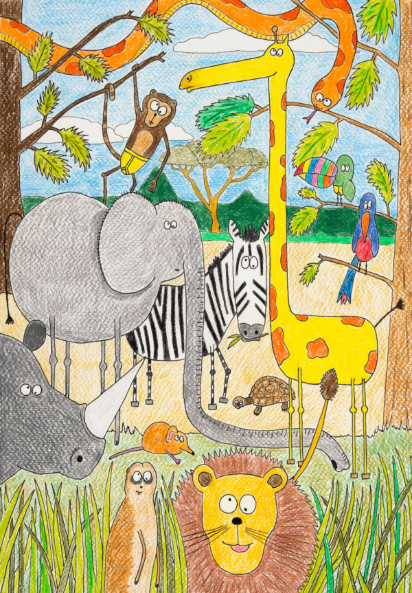 'Hercule's Safari' Jigsaw - Image 3