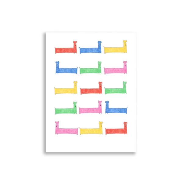 'Colourful Dogs' <br/> Limited Edition Print<br>